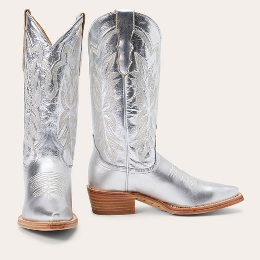 Silver Jolene Boots / Stetson