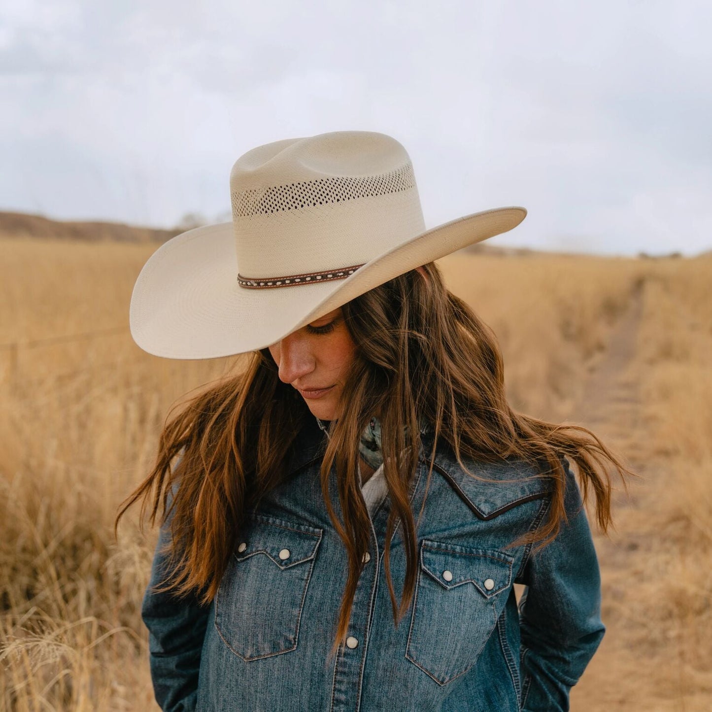 Natural Crowley 10X Straw Cowboy Hat / Stetson