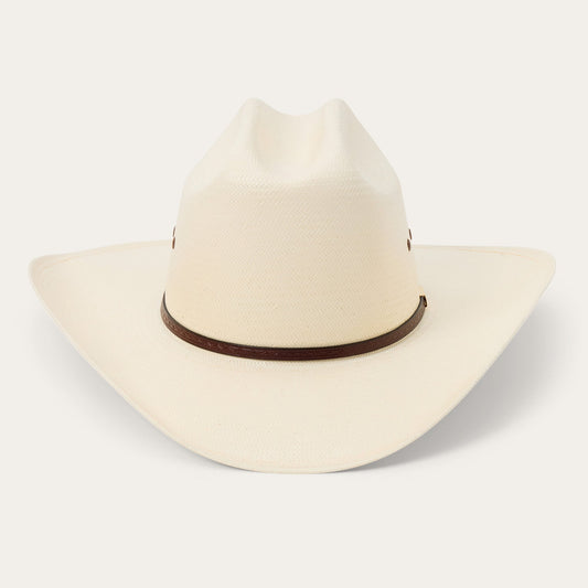 Natural Maddock 10X Straw Cowboy Hat / Stetson
