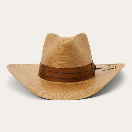 Cognac Enigma Straw Hat / Stetson