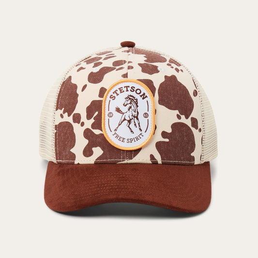 Brown Cow Free Spirit Trucker Hat / Stetson