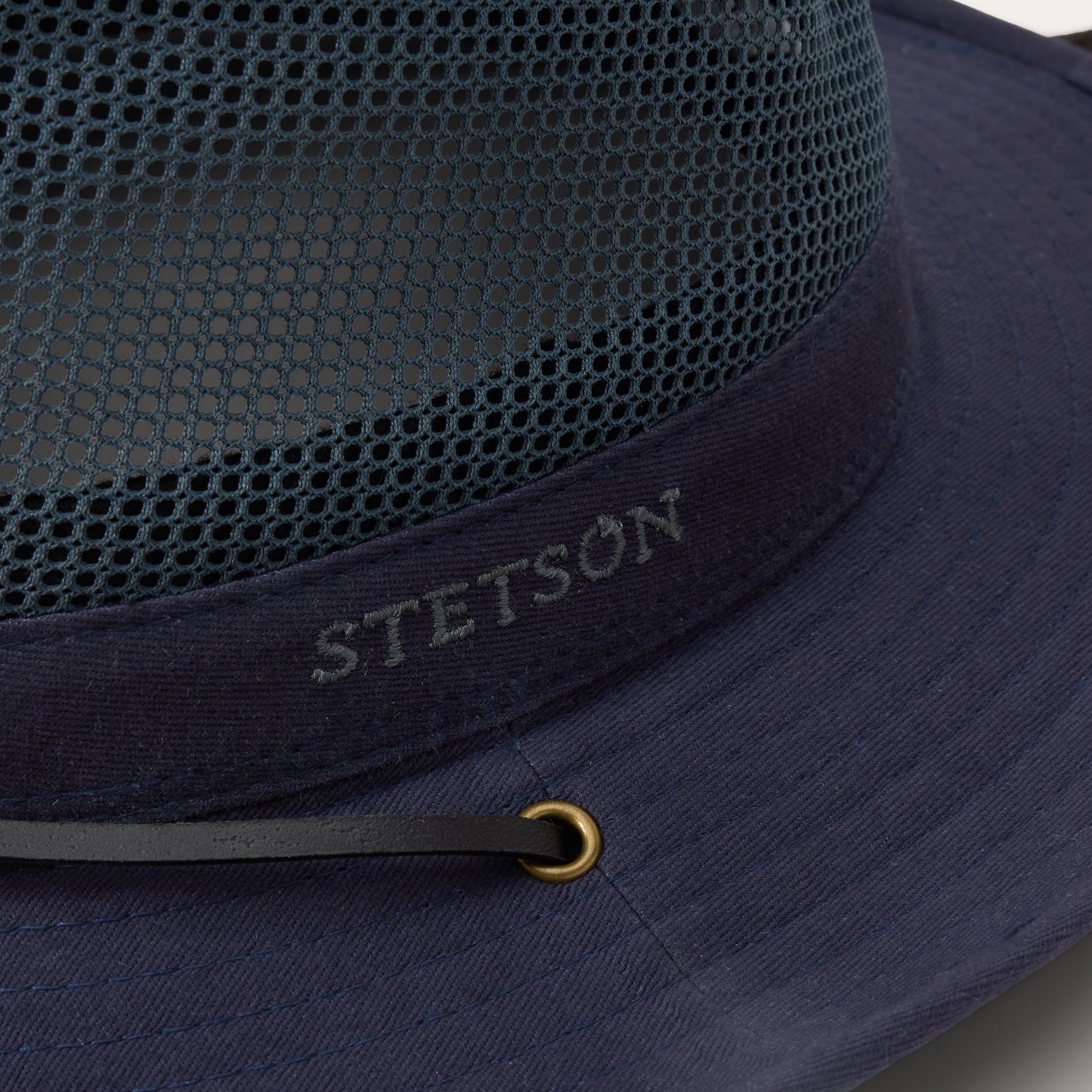 Vintage Indigo Outdoor Air Cotton Hat / Stetson