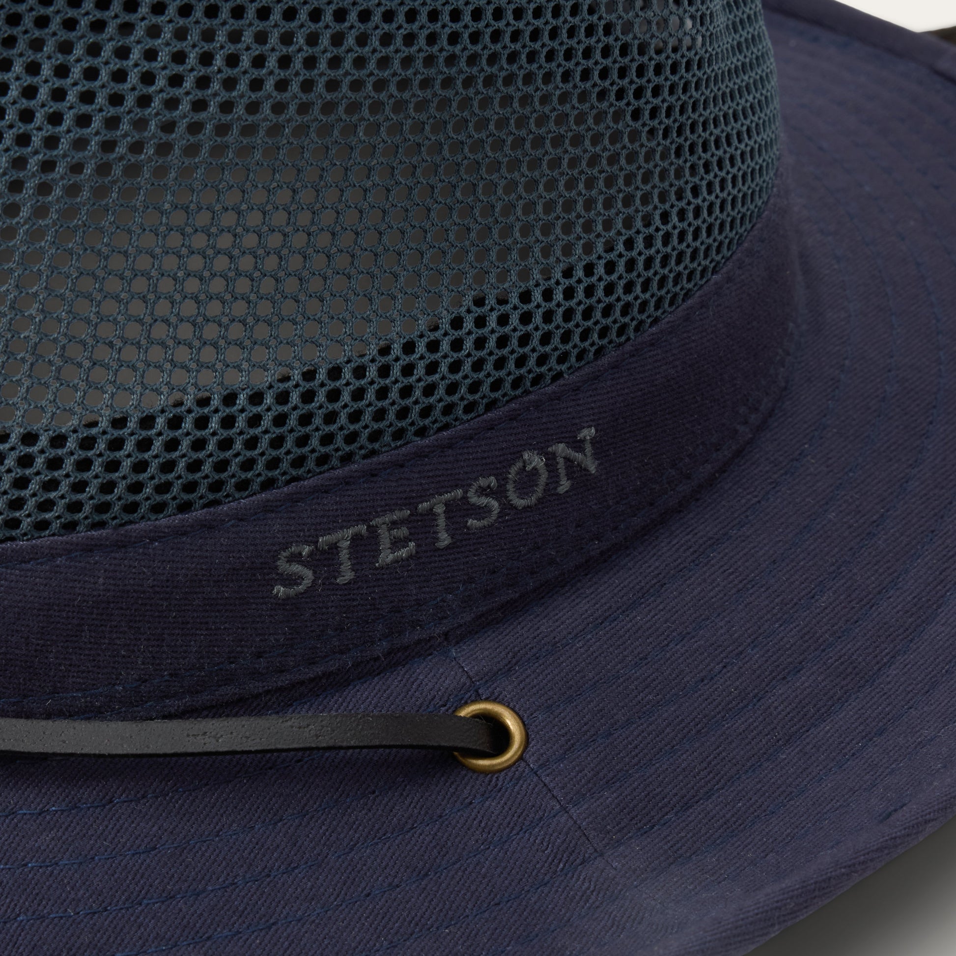 Vintage Indigo Outdoor Air Cotton Hat / Stetson