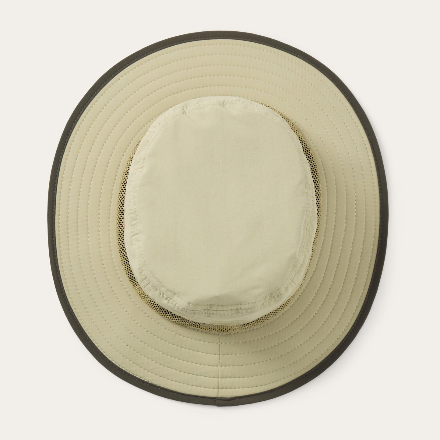 Off White With Olive Traveller Outdoor Hat / Stetson