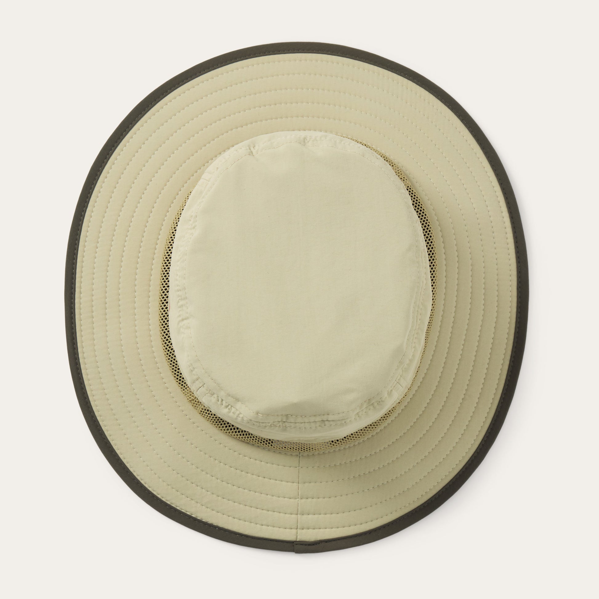 Off White With Olive Traveller Outdoor Hat / Stetson