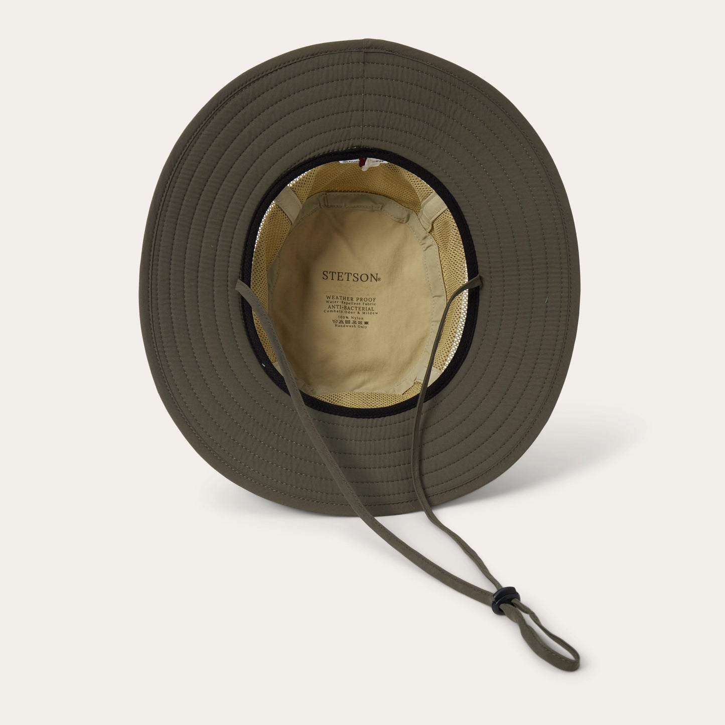 Off White With Olive Traveller Outdoor Hat / Stetson