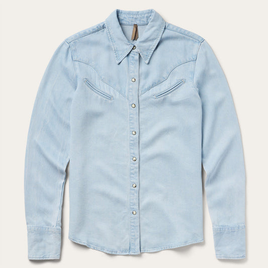 Blue Arrow Pocket Denim Shirt / Stetson