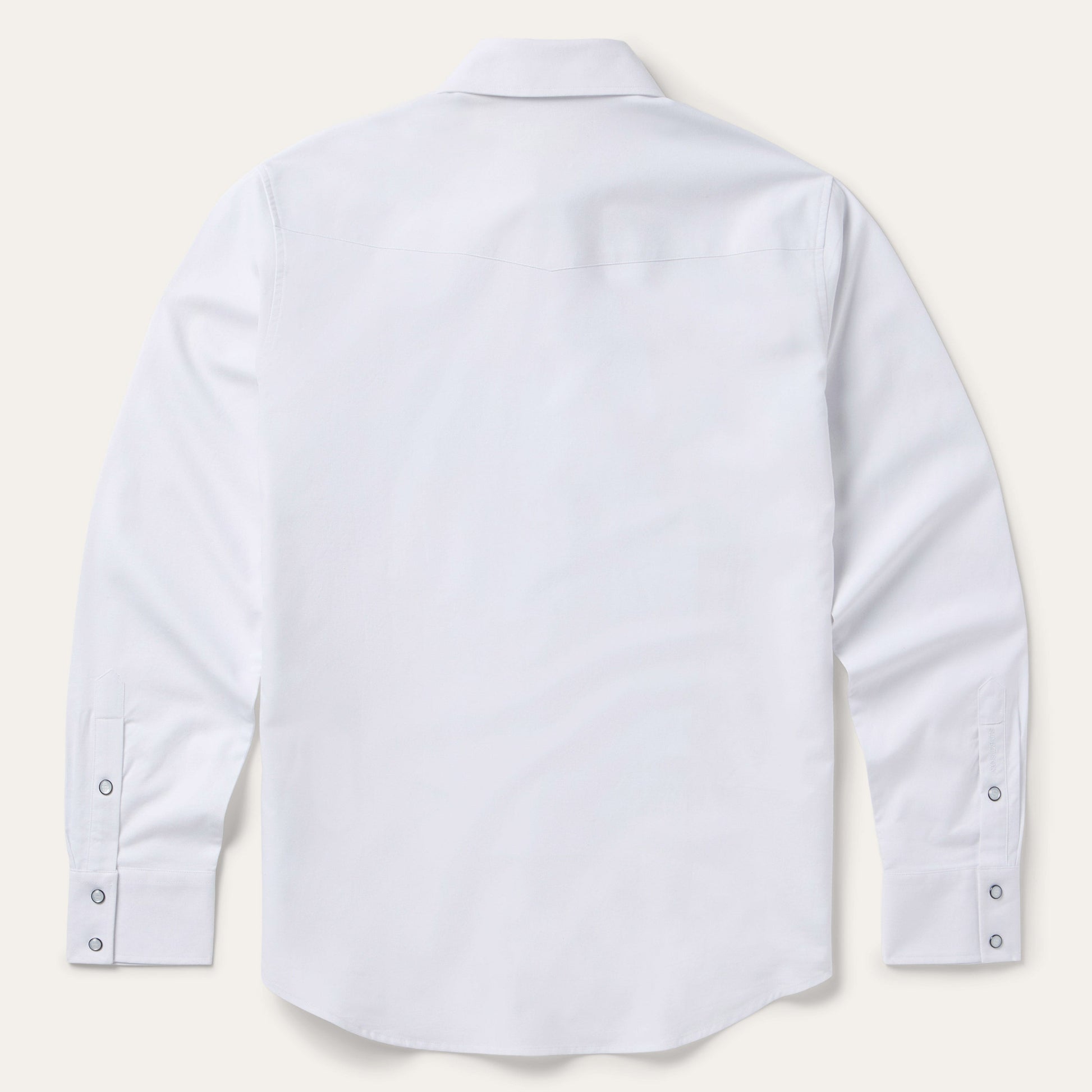 White White Oxford Western Shirt / Stetson