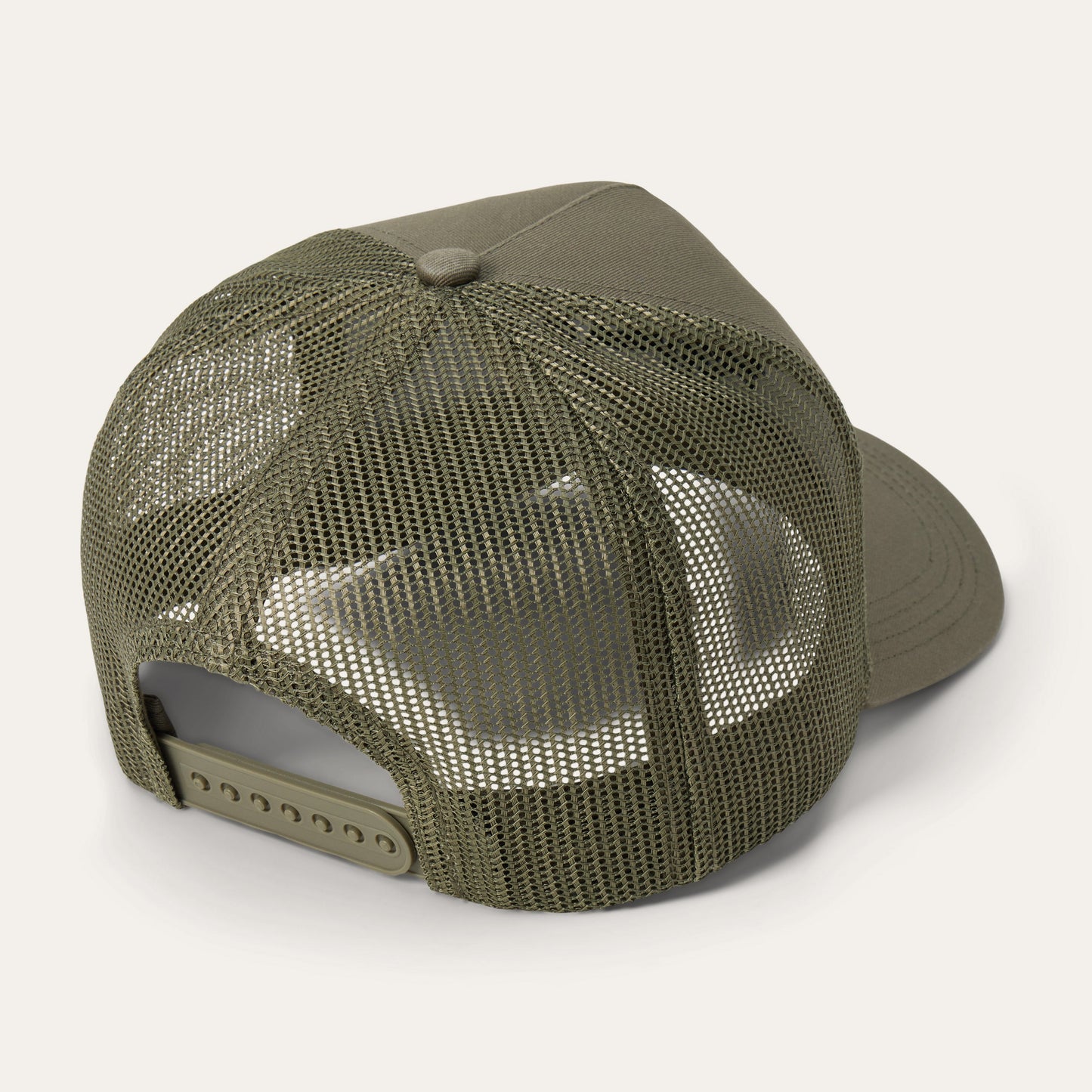 Olive Bison Trucker Hat / Stetson